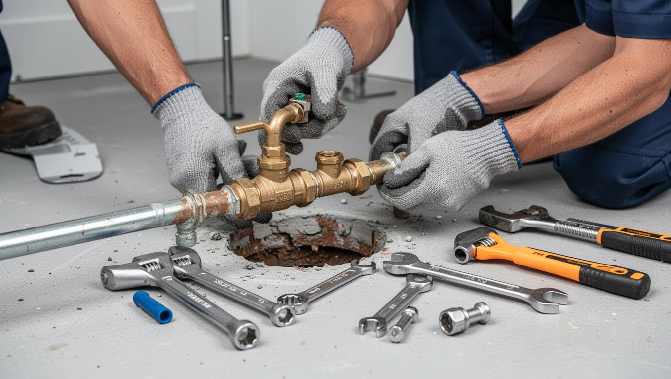 Gas Line Repair